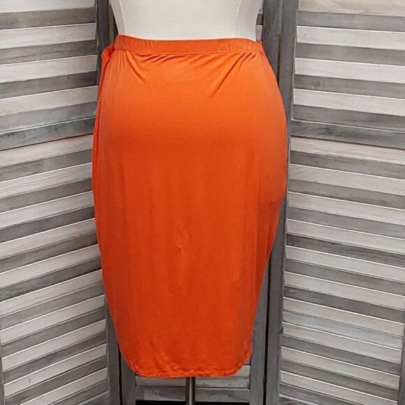 Women's Knit Wrap Skirt | Ava & Viv | XX Large - Picture 4 of 10
